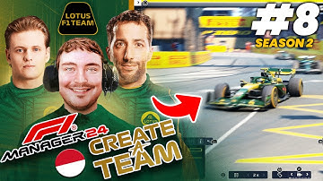 F1 MANAGER 24 CREATE A TEAM (Lotus F1 Team) S2 #8 | GOODBYE MICK?