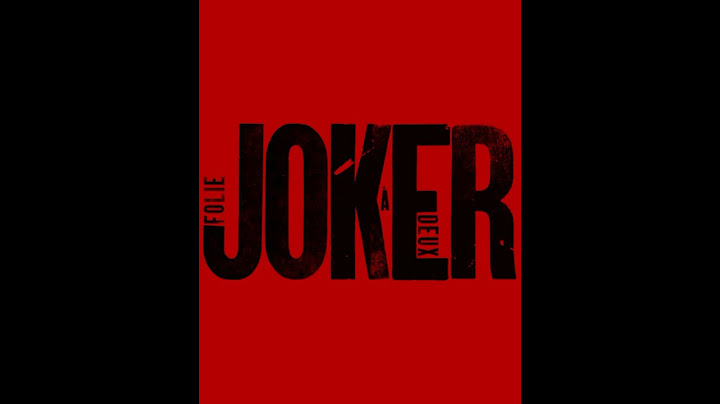 Joker: Folie à Deux | One Month Left