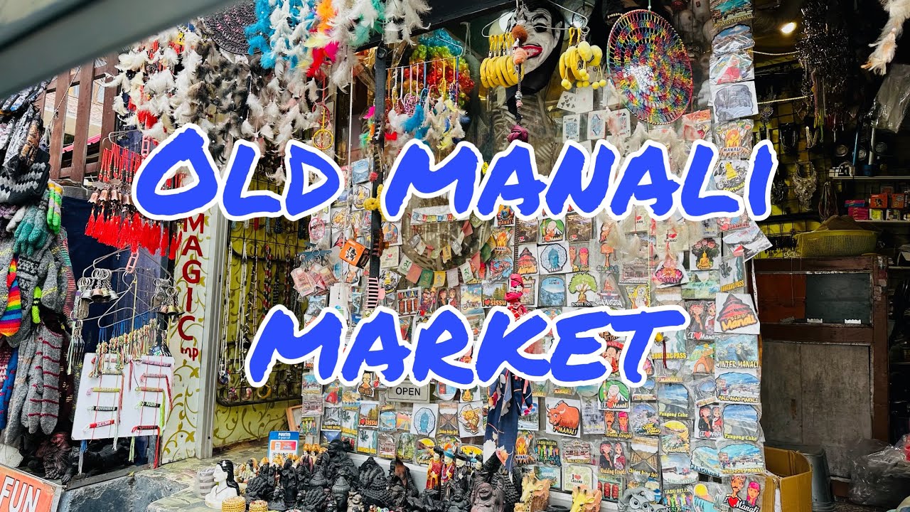 OLD MANALI BOHO MARKET🫶🏻✨❄️ | Manali ❤️☀️
