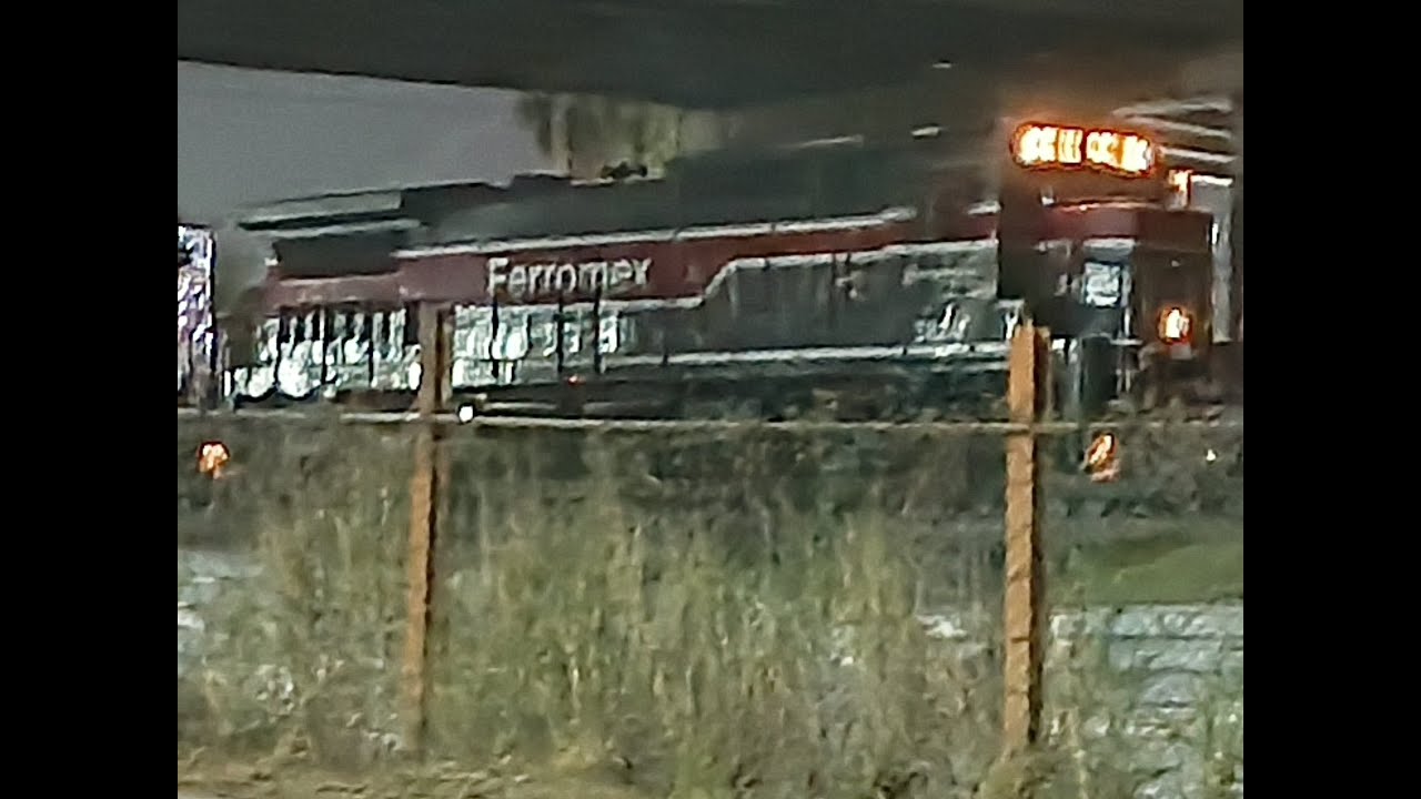 1ras treneadas en el empalme del 2026 (KCS SD70MAC ex TFM 3948 y FXE Super 7 MP Ferrococa)