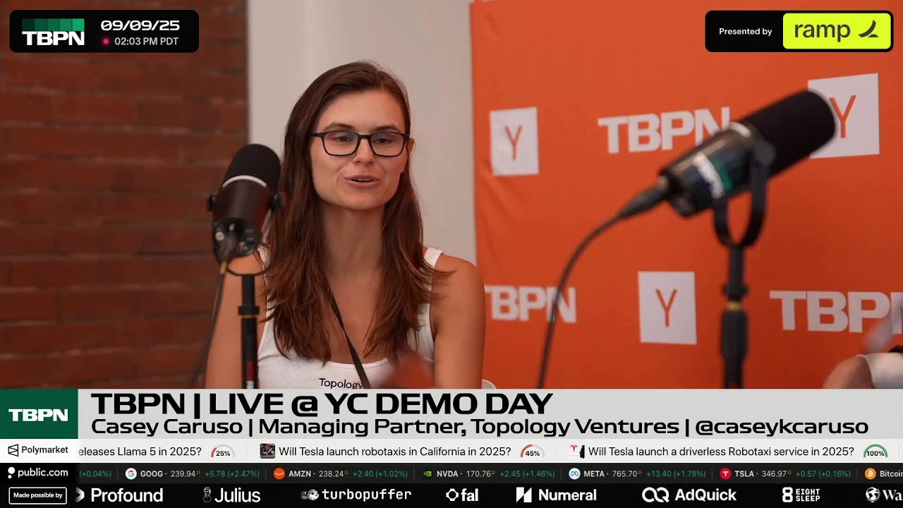 🟠 LIVE @ YC Demo Day