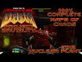 Ultimate DOOM: Project Brutality (E1M2 Nuclear Plant) [Maps of Chaos] 100% Walkthrough