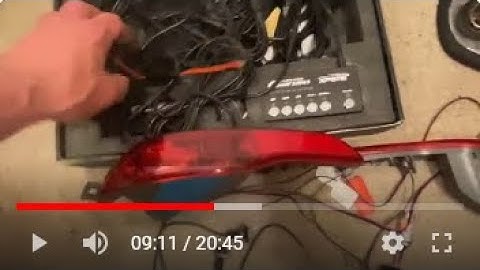 Xprite Covert Hide-A-Way Strobe Lights, JDM Rear Bumper Lights