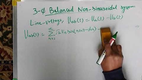 L18(b)_Three-phase Balnced Non-sinusoidal System