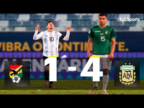 Bolivia 1-4 Argentina I Copa América 2021