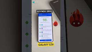 Samsung Galaxy S26 Antutu Benchmark Test - Exynos 2600🔥 #samsung #galaxys26 #shorts #ytshorts