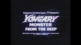 &quot;Yongary, Monster from the Deep&quot; U.S. version title/credits (Orion construction)