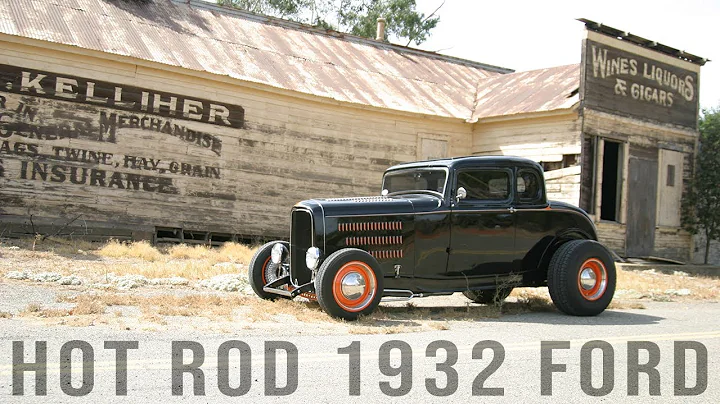 Hot Rod 1932 Ford Five Window Coupe - Speed & Chro...