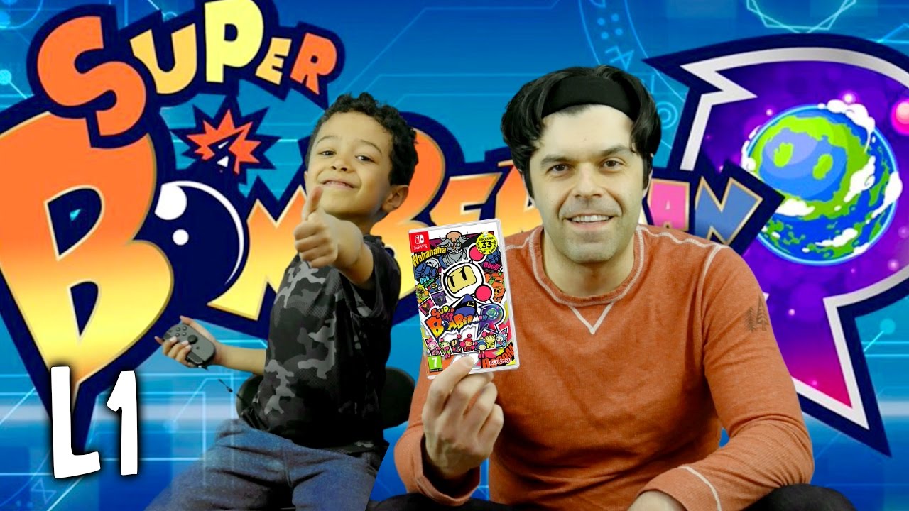 Let's Play: SUPER BOMBERMAN R 💣 L1 Nintendo Switch Gaming ✪ Tottychocho