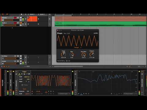 Audec : adc Shape / Waveshaper Wavefolder Free VST/AU Plugin