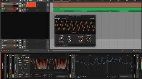 Audec : adc Shape / Waveshaper Wavefolder Free VST/AU Plugin