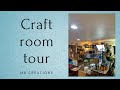 Updated craft room tour