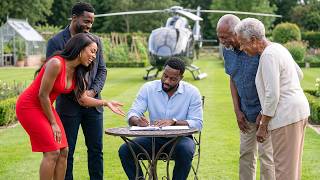 They Laughed When He Signed the Divorce Papers—Silence Came When His Helicopter Landed