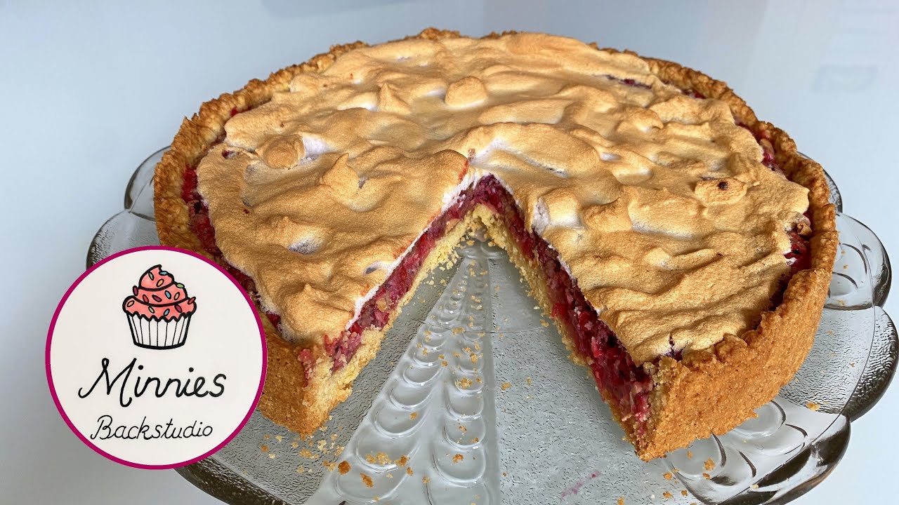 (Johannis-)Beerenkuchen mit Baiser/ Träubleskuchen/einfach/ Mürbeteig/schwäbisch/Minnies Backstudio