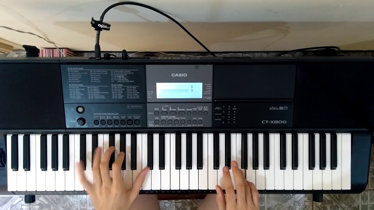 teclado casio ct x 800