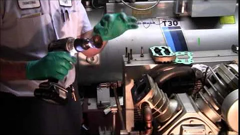 How to Replace or Rebuild the Valves on a Ingersoll Rand Air Compressor MO # 30T  242 5D