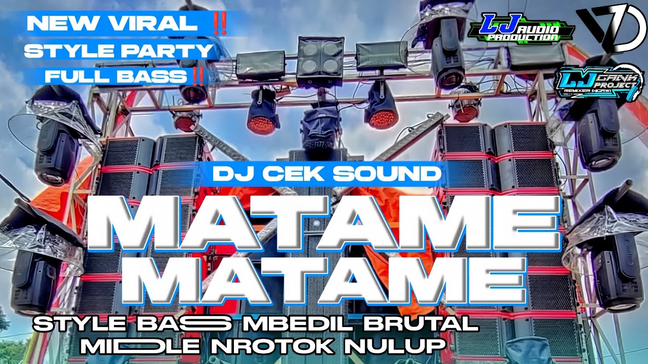DJ CEK SOUND TERBARU❗DJ MATAME-MATAME FULL BASS HOREG NULUP x MIDDLE NROTOK NULUP ‼️ LJ GANK PROJECT