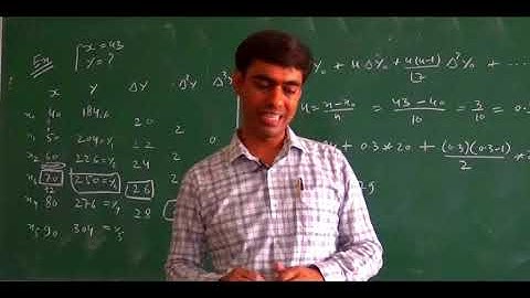 Interpolation formula: Newton`s Forward and Backward || Numerical Problem and Solution