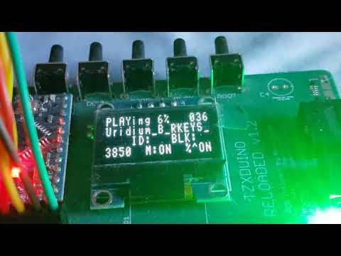 BBC micro loading Uridium with maxduino