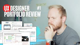ux portfolio review #1: ux designer portfolio