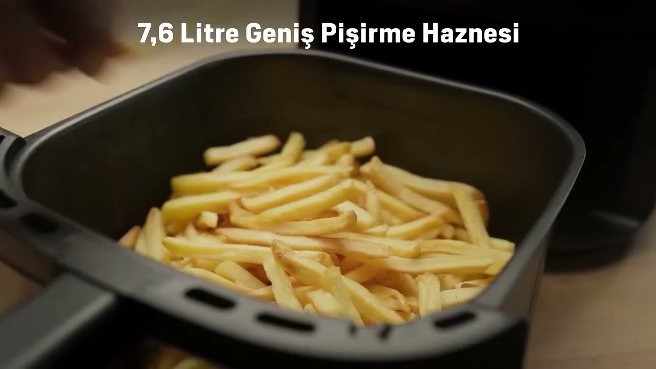 Şampiyon Arçelik GurmeFry XXL™️ ile Hızlı ve Pratik Yemekler Şimdi Mutfağınızda!