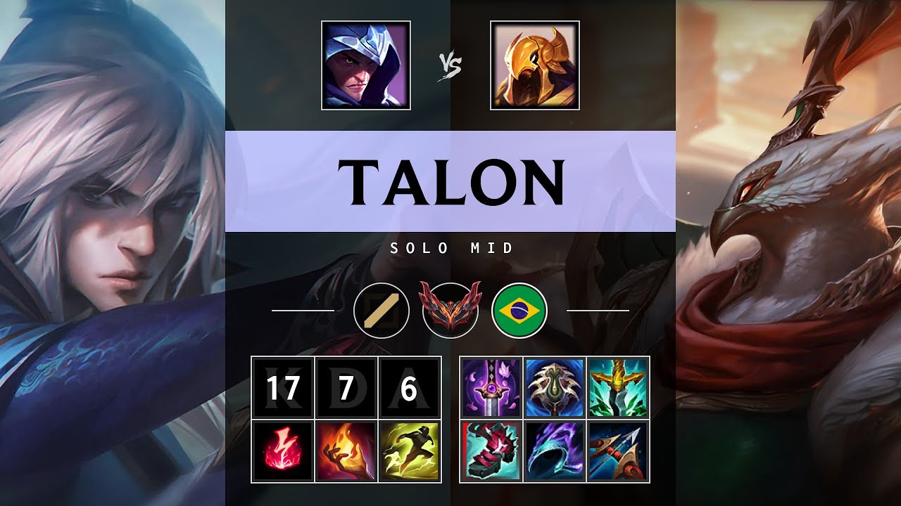 Talon Mid vs Azir - BR Grandmaster Patch 25.16