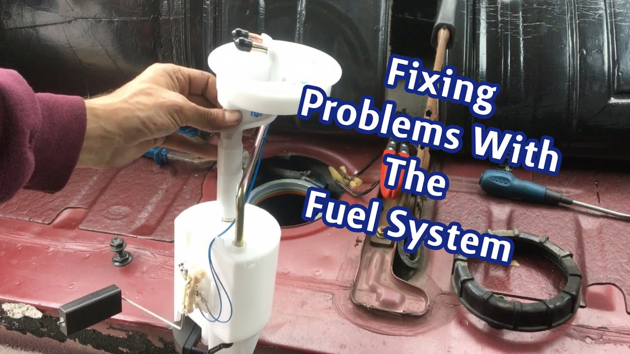 How to fit new Fuel Sender Unit and fuel filter VW T4 - YouTube