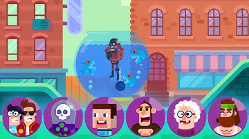 Bowmasters Premium Characters Gameplay