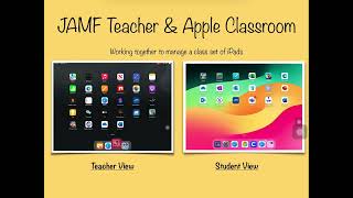 JAMF Teacher & Apple Classroom