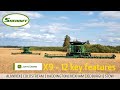 12 key features of the NEW John Deere X9 combine harvester