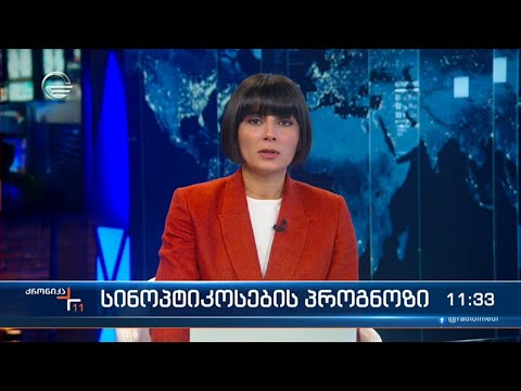 ქრონიკა 11:00 საათზე - 13 თებერვალი, 2023 წელი