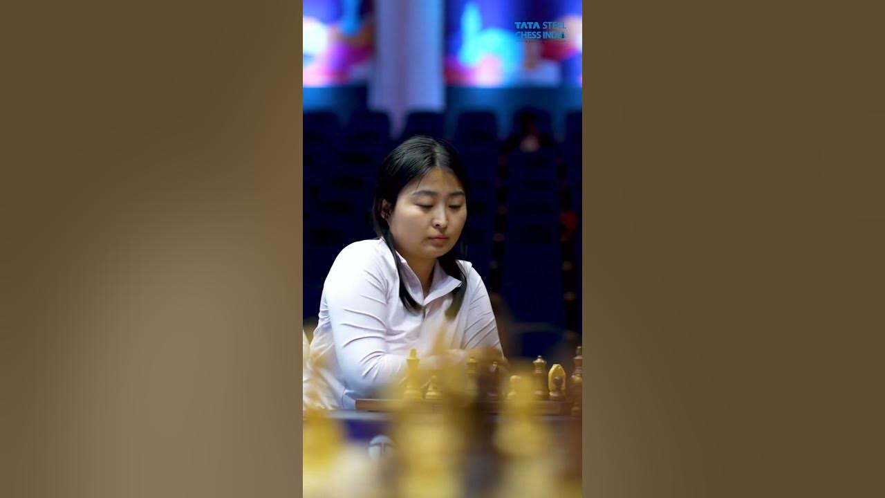 Tata Steel Chess India on X: Catch World Champion Ju Wenjun live in action  at Tata Steel Chess India as she battles it out with the others for the  trophy! Let's give