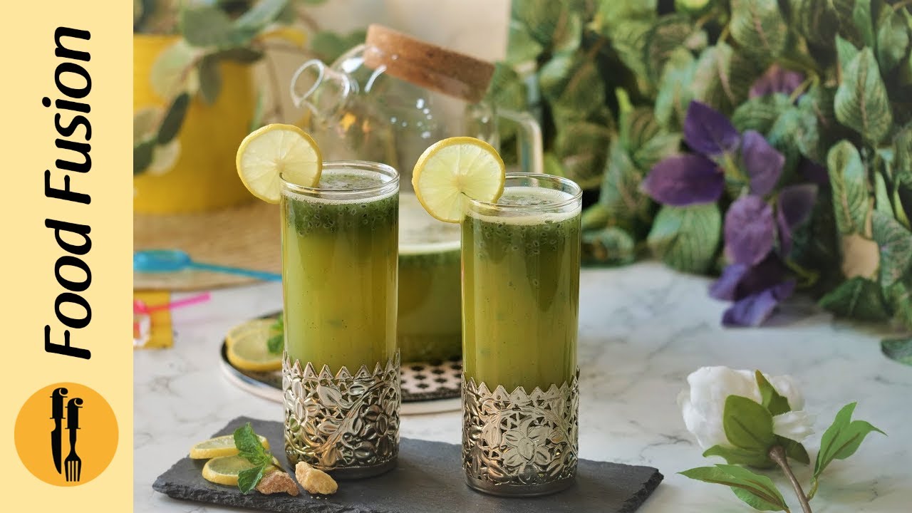 Gur Mint Sharbat Recipe By Food Fusion (Ramzan/Summer Special) YouTube