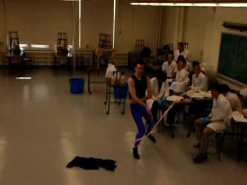 A Gross Anatomy ribbon dance show for the class of...