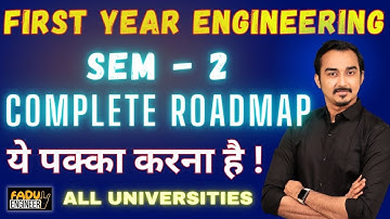 SEMESTER 2 COMPLETE ROADMAP | LAST 1 MONTH STRATEGY | ENGINEERING FIRST YEAR | SAURABH DAHIVADKAR