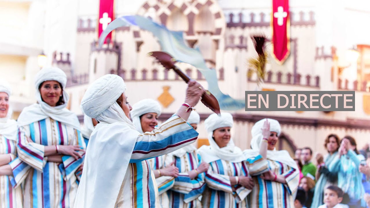 Entrada de Moros i Cristians d'Agullent 2024 en directe