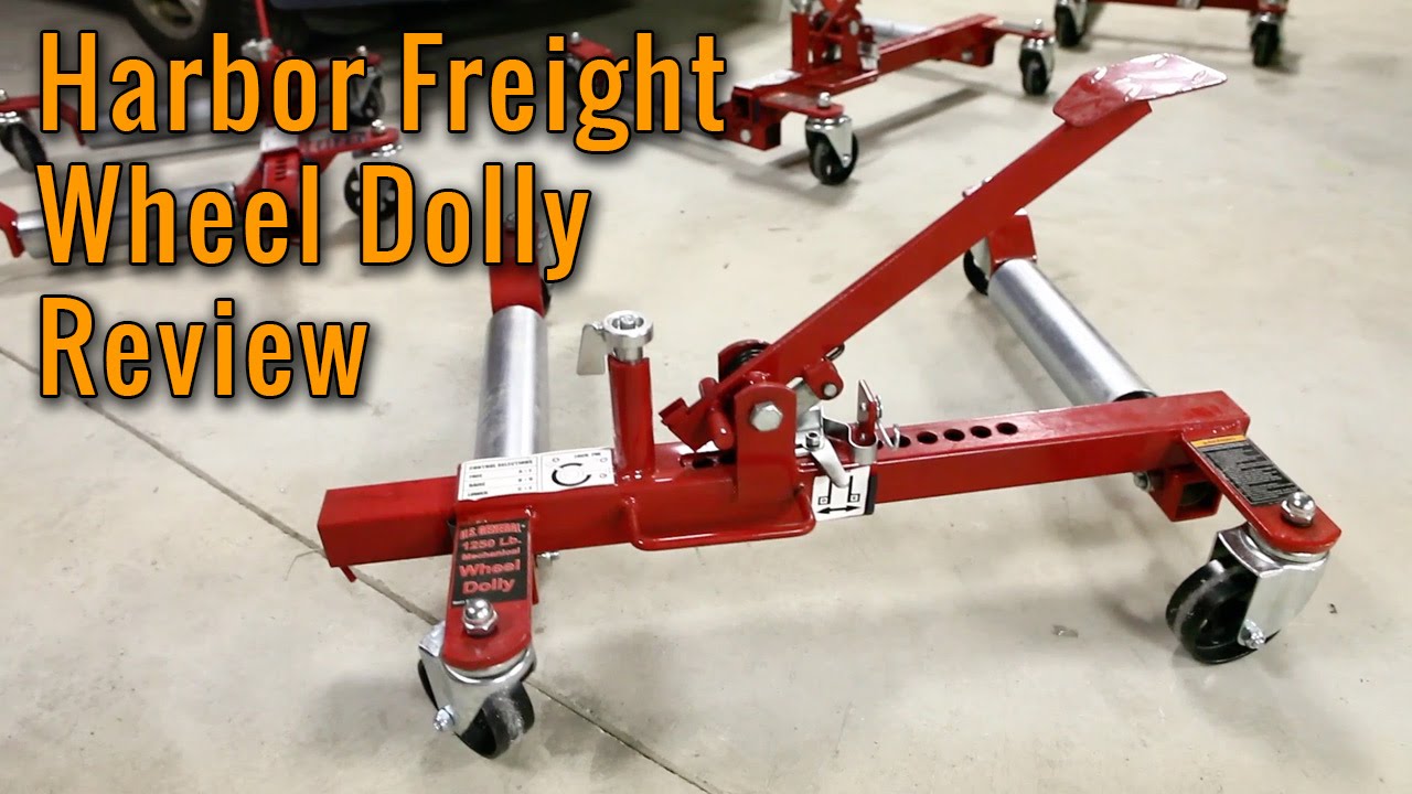 Why Harbor Freight Wheel Dollies Don T Work Product Review Youtube