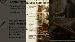 Peygamber Efendimizin Her Gün Yaptığı 5 Sünnet #ytshorts #peygamberler #muslim #islamicvideo