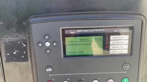 Tecnogen G80 Diesel Generator Test Run