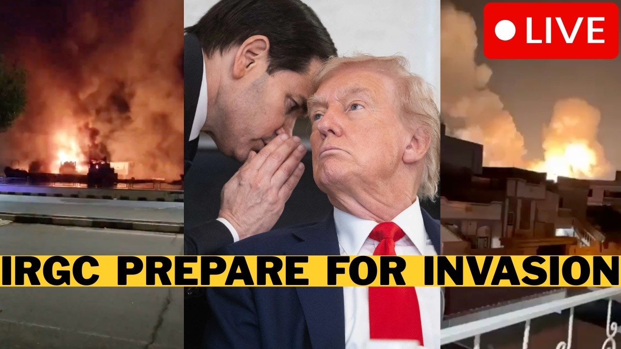 LIVE: Trump Eliminates IRGC Commanders - Kurds Prepare Iran Ground Invasion