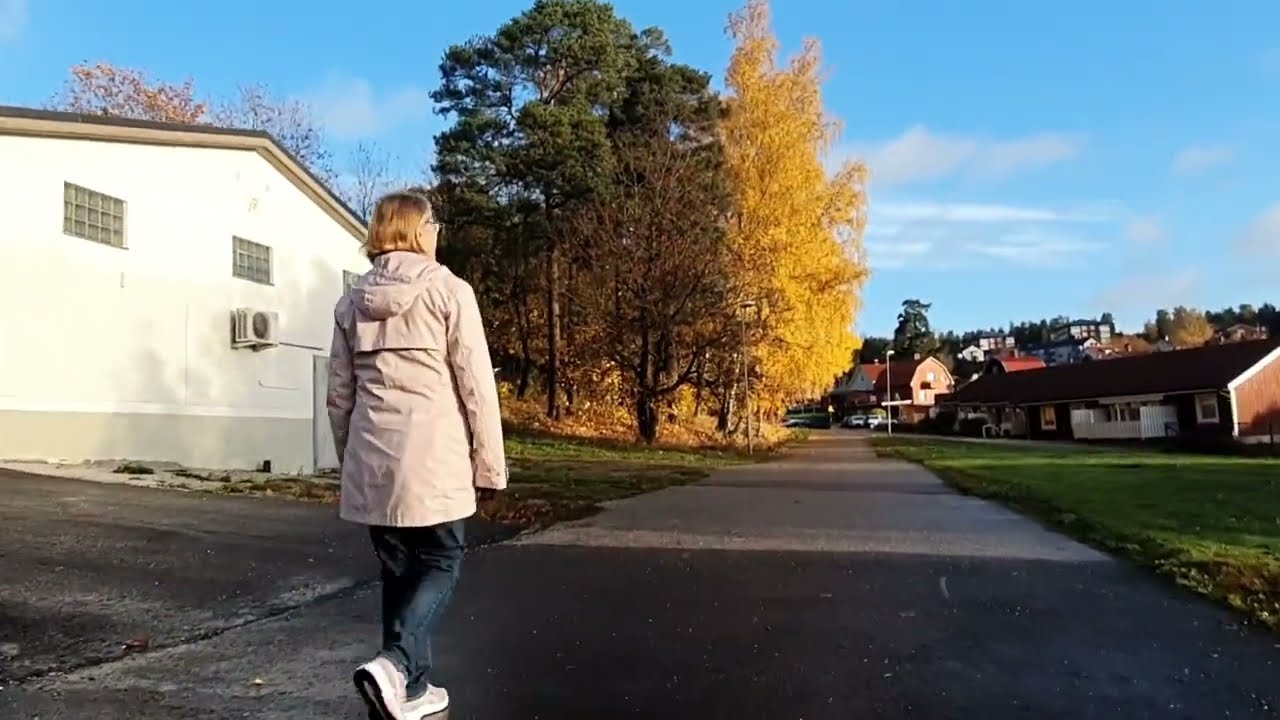 Fagersta in Sweden: Let's walk with me. 