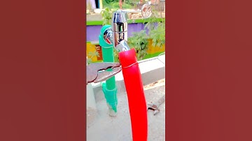 Great hose clamp skill// How to securely clamp a hose with wire. #amazing