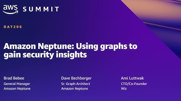 AWS Summit SF 2022 - Amazon Neptune: Using graphs to gain security insights (DAT206)