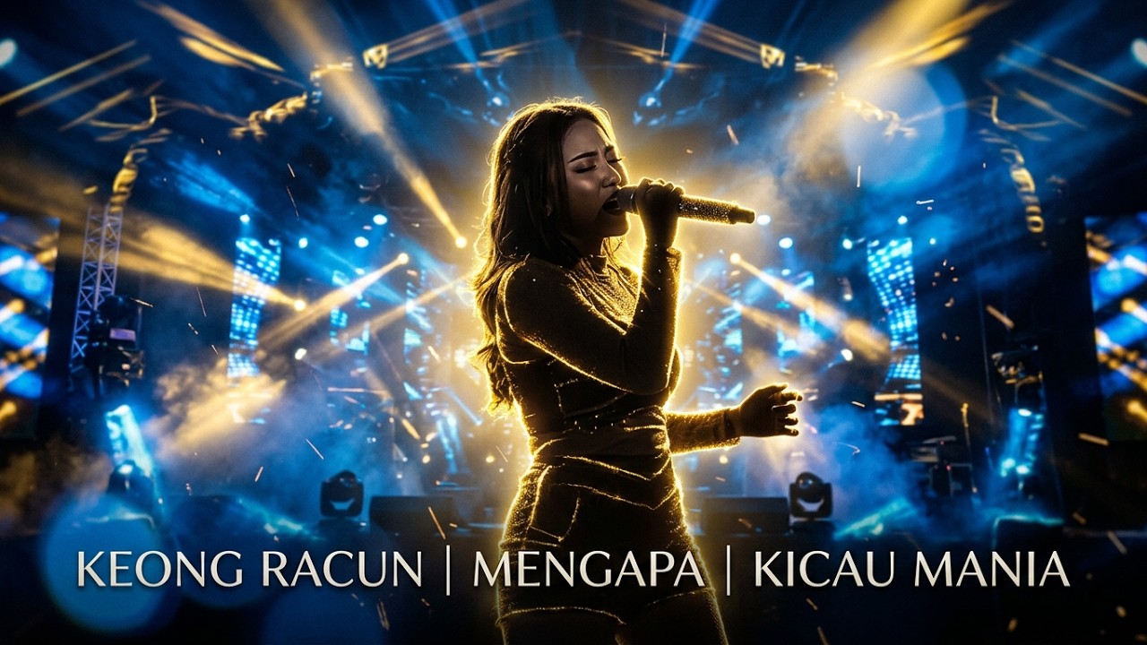 Cover Ajeng Febria - Keong Racun | Mengapa | Kicau Mania | Aku Masih Sayang #visualizer
