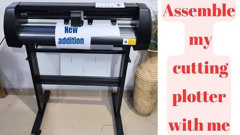 Unbox and Assembly My Cutting Plotter with me/Vinyl Cutter to Start Your Home Business.