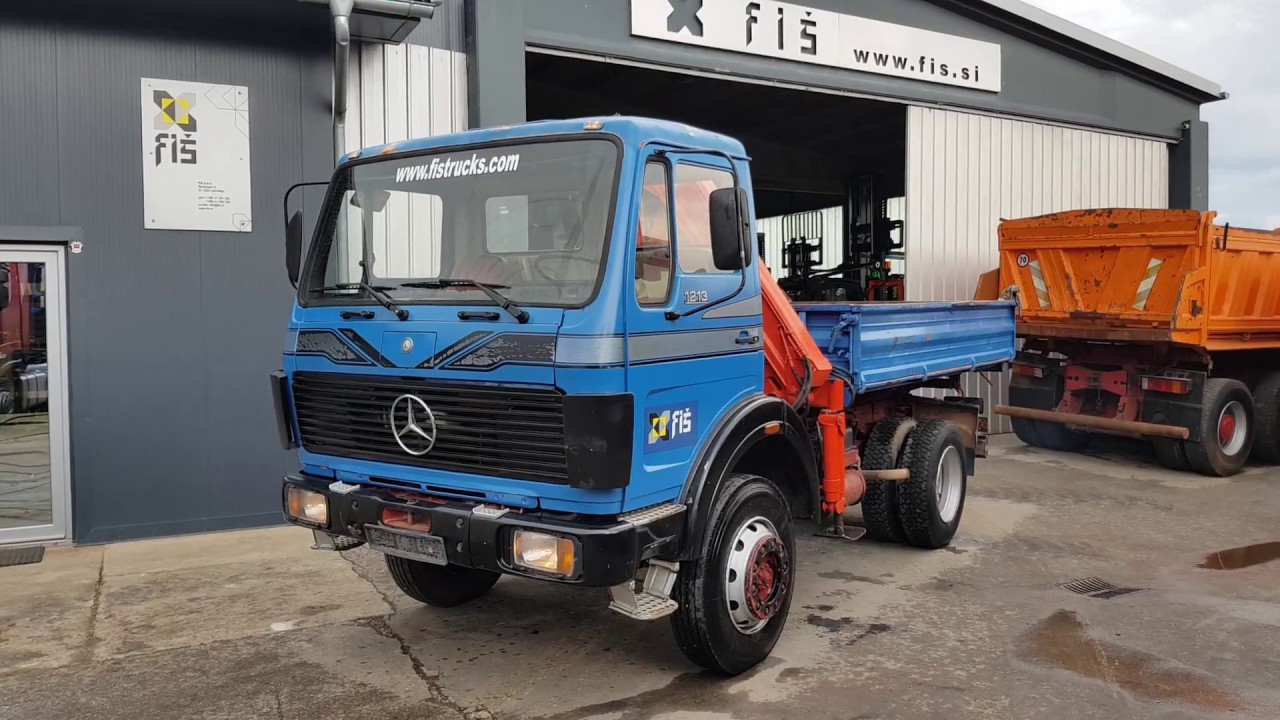 Truck Mercedes Benz 1213 4x4 Tipper Fis Trucks Machinery Slovenia Youtube Truck Mercedes Benz 1213 4x4 Tipper Fis Trucks Machinery Slovenia Youtube