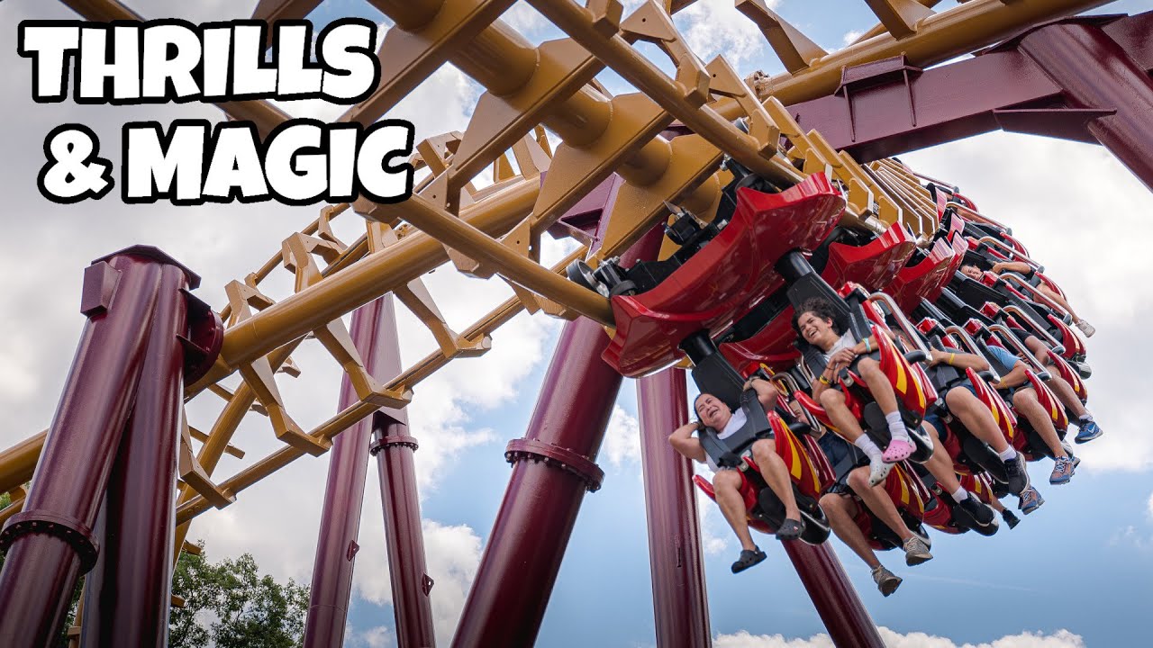 Let's Explore SteamTown! | Six Flags America 2024