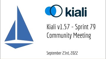 Kiali Sprint 79 Demo [v1.57] - Service mesh management for Istio