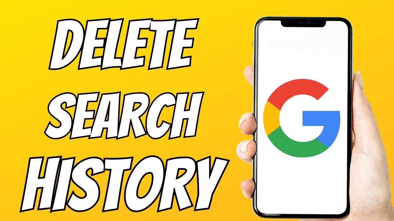 How to Delete the Last 15 minutes of Search History on Google - YouTube