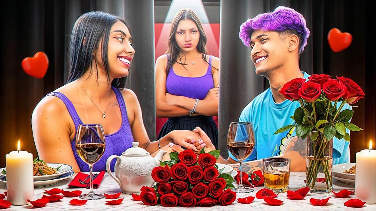 FIZ UM JANTAR ROMÂNTICO PRA POPULAR DA ESCOLA MAS O PIOR ACONTECEU! *teve beijo?